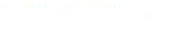 multiple personalities for multiple projects